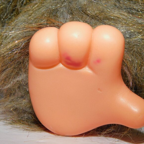 VTG Knickerbocker Hang In there Howard Brown Plush Pipe Smoking Crow - Picture 4 of 7